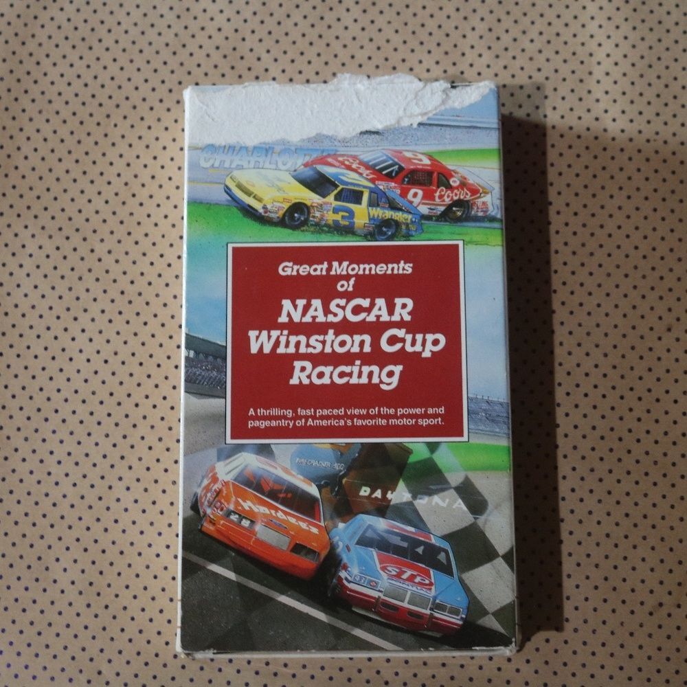 Great Moments of NASCAR Winston Cup Racing VHS
